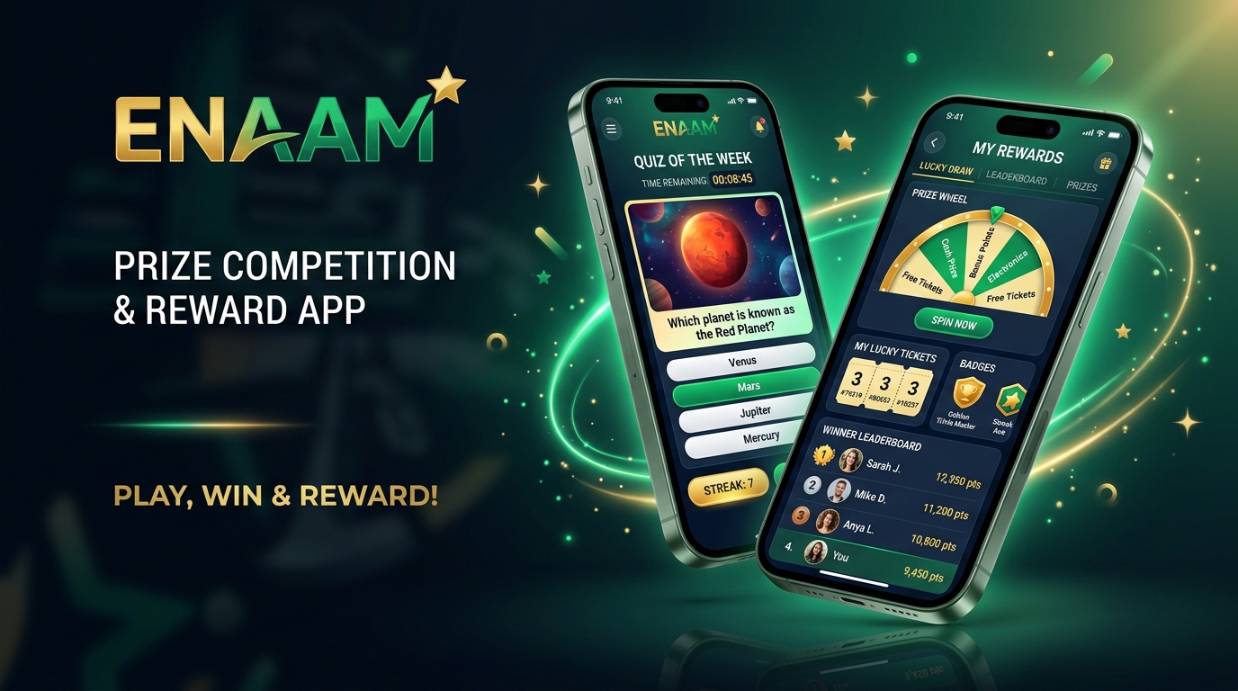Enaam – Skill Prize & Competition Suite